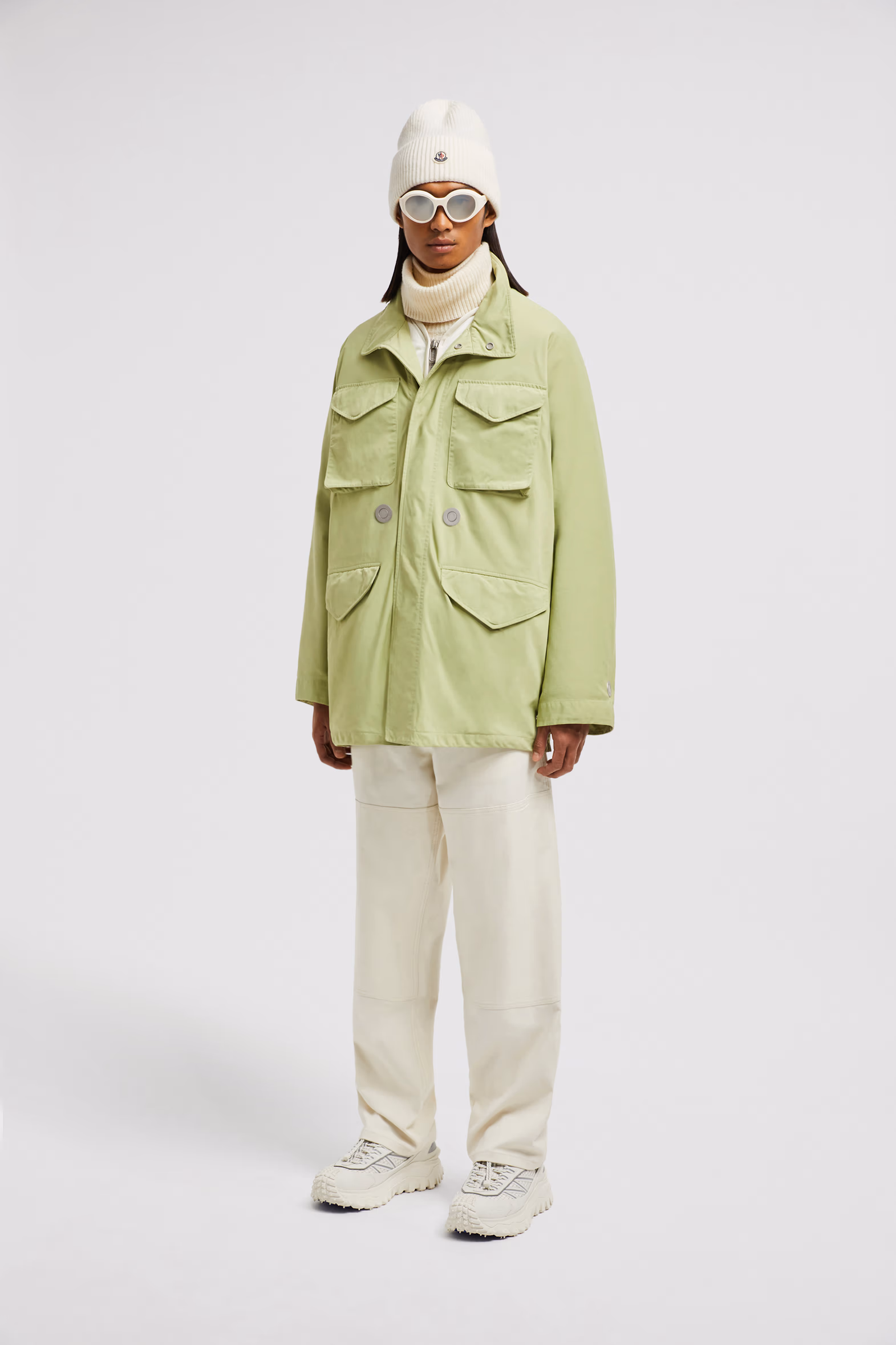 LoveFrom, MONCLER Field Jacket Gender Neutral Light Green Moncler 0